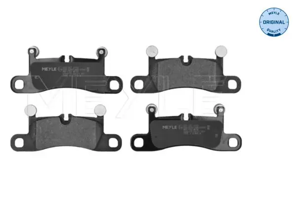 Handler.Part Brake pad set, disc brake Meyle 0252472116 1