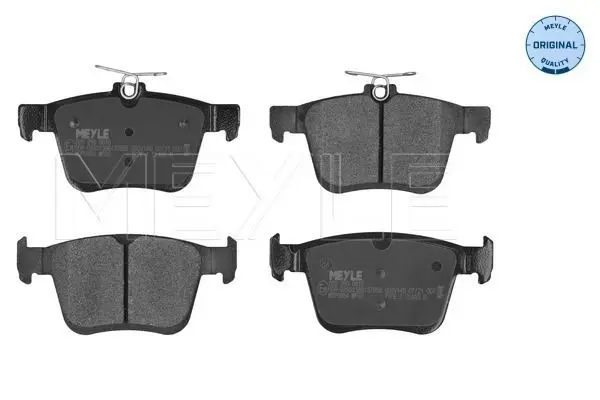 Handler.Part Brake pad set, disc brake Meyle 0252500816 1