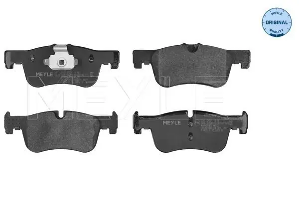 Handler.Part Brake pad set, disc brake Meyle 0252501418 1