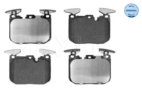 Handler.Part Brake pad set, disc brake Meyle 0252502818 1