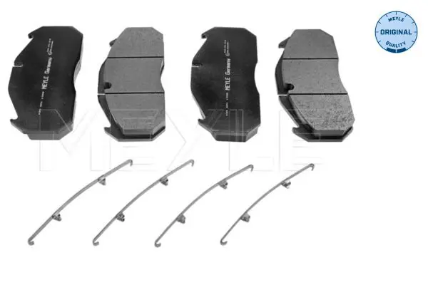 Handler.Part Brake pad set, disc brake Meyle 0252911328 1