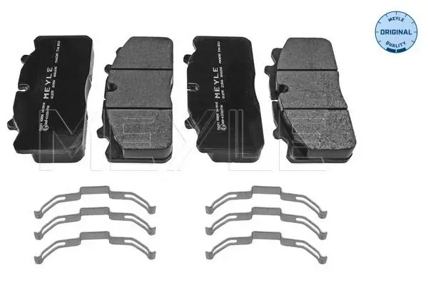 Handler.Part Brake pad set, disc brake Meyle 0252908826 1