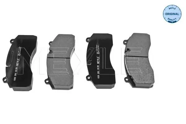 Handler.Part Brake pad set, disc brake Meyle 0252918130 1