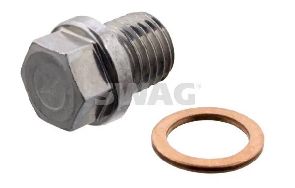 Handler.Part Sealing plug, oil sump SWAG 10912341 1