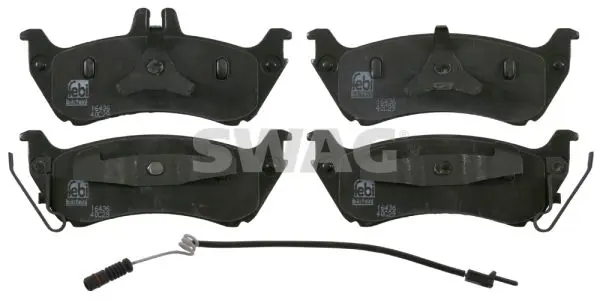 Handler.Part Brake pad set, disc brake SWAG 10916436 1