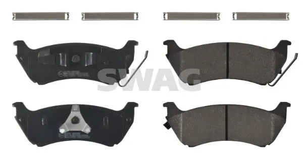 Handler.Part Brake pad set, disc brake SWAG 10916769 1