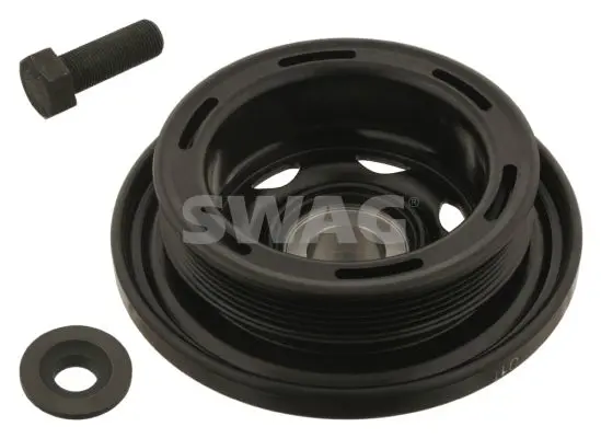 Handler.Part Belt pulley, crankshaft SWAG 10933600 1