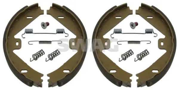 Handler.Part Brake shoe set, parking brake SWAG 10939715 1