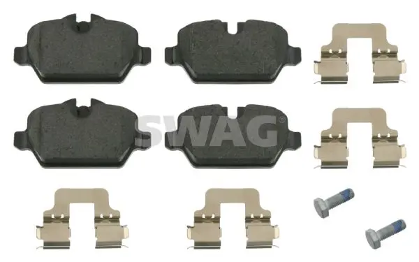 Handler.Part Brake pad set, disc brake SWAG 20916560 1