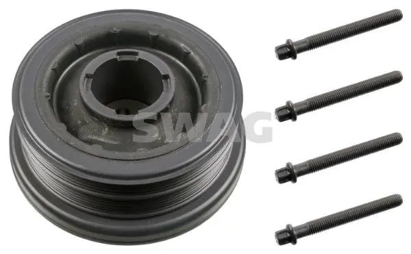 Handler.Part Belt pulley, crankshaft SWAG 20933602 1