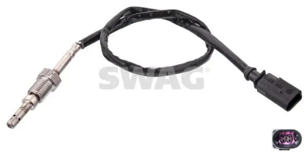 Handler.Part Sensor, exhaust gas temperature SWAG 30100803 1