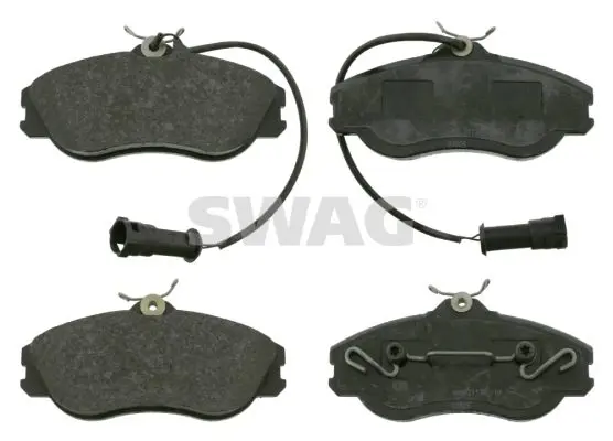 Handler.Part Brake pad set, disc brake SWAG 30916062 1