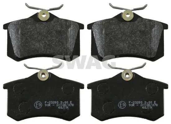 Handler.Part Brake pad set, disc brake SWAG 30916457 1