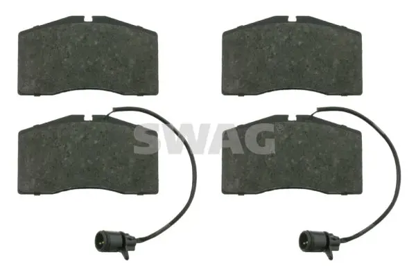 Handler.Part Brake pad set, disc brake SWAG 30916528 1