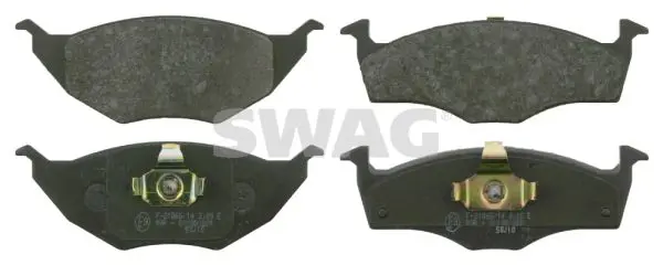 Handler.Part Brake pad set, disc brake SWAG 30916530 1