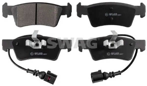 Handler.Part Brake pad set, disc brake SWAG 30916669 1