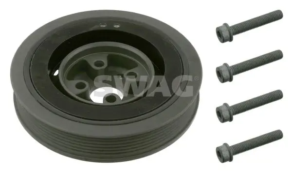 Handler.Part Belt pulley, crankshaft SWAG 30933566 1