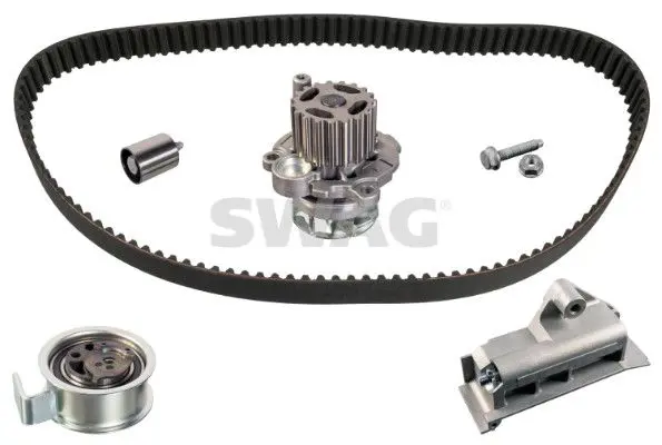 Handler.Part Water pump & timing belt set SWAG 30945132 1