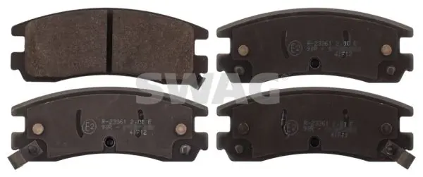 Handler.Part Brake pad set, disc brake SWAG 40116154 1