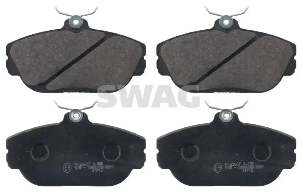 Handler.Part Brake pad set, disc brake SWAG 50116077 1