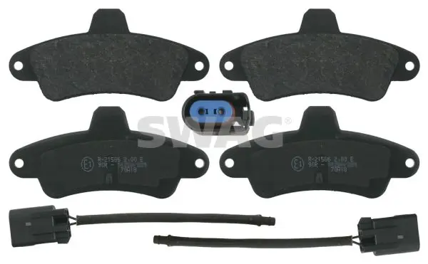 Handler.Part Brake pad set, disc brake SWAG 50916159 1