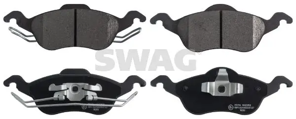 Handler.Part Brake pad set, disc brake SWAG 50916279 1