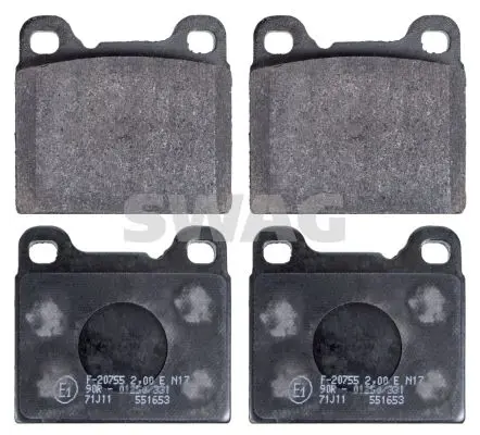 Handler.Part Brake pad set, disc brake SWAG 55916230 1