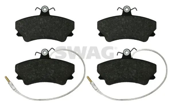 Handler.Part Brake pad set, disc brake SWAG 60916383 1