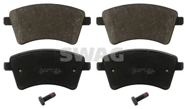 Handler.Part Brake pad set, disc brake SWAG 60916896 1