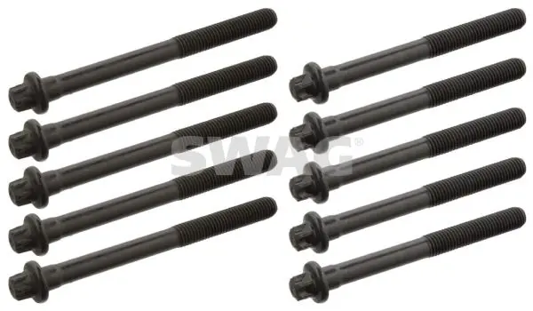 Handler.Part Bolt kit, cylinder head SWAG 60919444 1