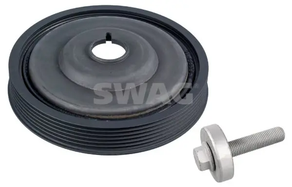 Handler.Part Belt pulley, crankshaft SWAG 60936155 1