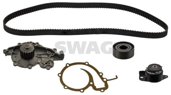 Handler.Part Water pump & timing belt set SWAG 60945106 1