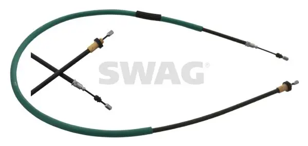 Handler.Part Cable, parking brake SWAG 60949620 1