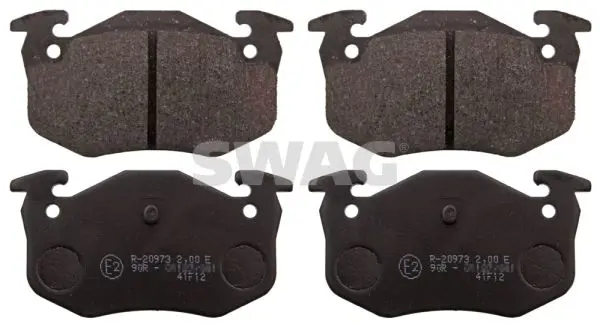 Handler.Part Brake pad set, disc brake SWAG 62116161 1