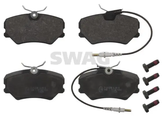 Handler.Part Brake pad set, disc brake SWAG 62916818 1