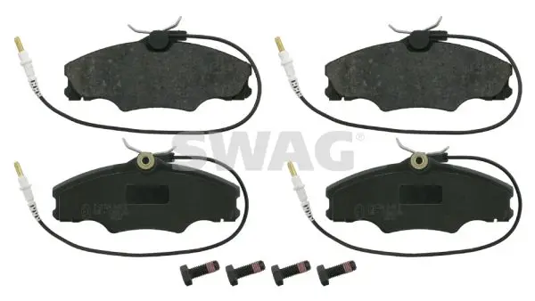 Handler.Part Brake pad set, disc brake SWAG 62916221 1