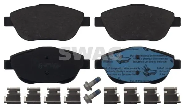 Handler.Part Brake pad set, disc brake SWAG 62916888 1