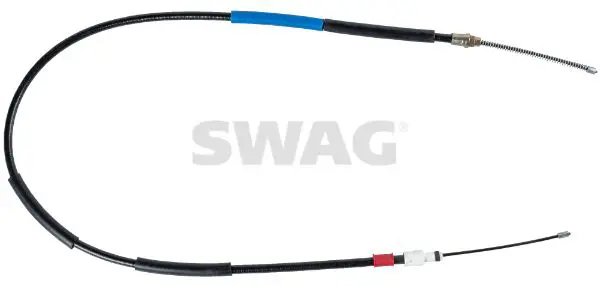 Handler.Part Cable, parking brake SWAG 62917905 1