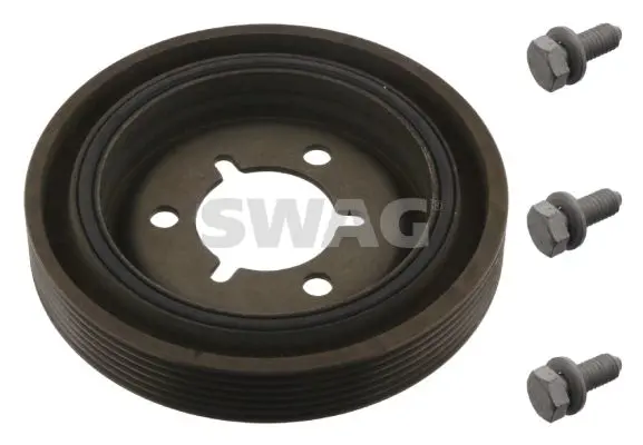 Handler.Part Belt pulley, crankshaft SWAG 62936420 1