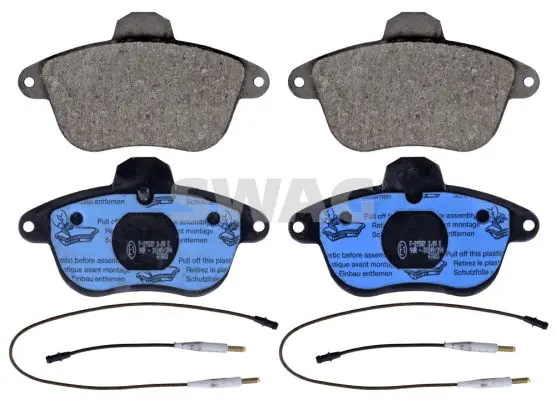 Handler.Part Brake pad set, disc brake SWAG 64116038 1