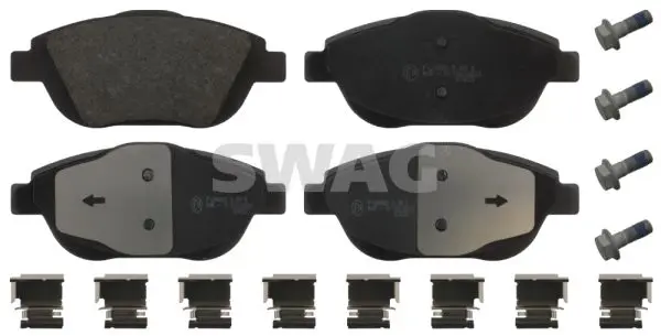 Handler.Part Brake pad set, disc brake SWAG 64916875 1