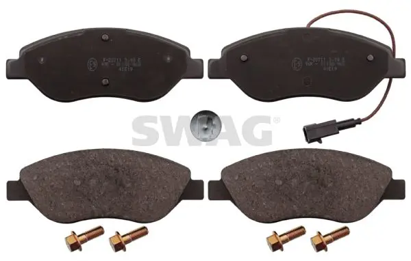 Handler.Part Brake pad set, disc brake SWAG 70116013 1