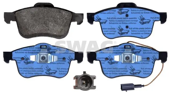 Handler.Part Brake pad set, disc brake SWAG 70116059 1