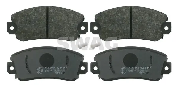 Handler.Part Brake pad set, disc brake SWAG 70916077 1