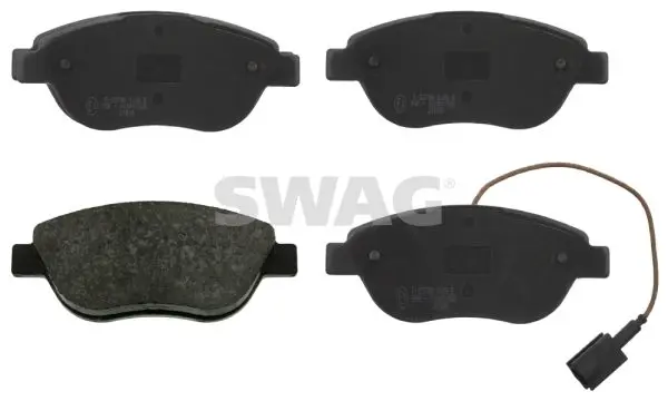 Handler.Part Brake pad set, disc brake SWAG 70916554 1