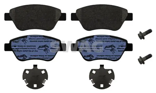 Handler.Part Brake pad set, disc brake SWAG 70916859 1