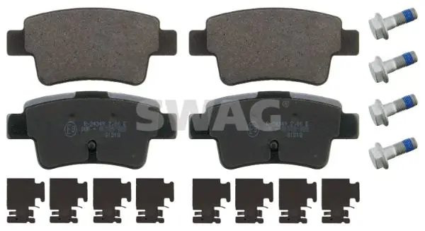 Handler.Part Brake pad set, disc brake SWAG 70916880 1