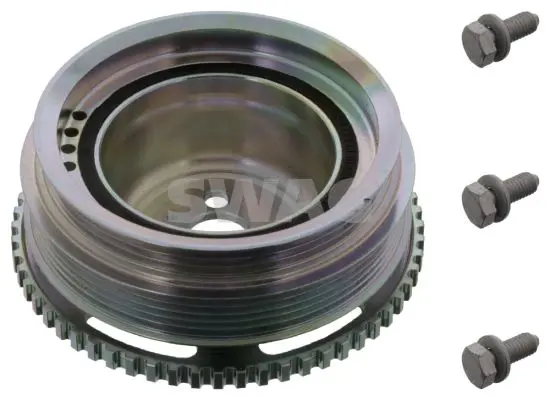 Handler.Part Belt pulley, crankshaft SWAG 70940315 1