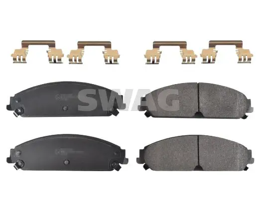 Handler.Part Brake pad set, disc brake SWAG 72116112 1