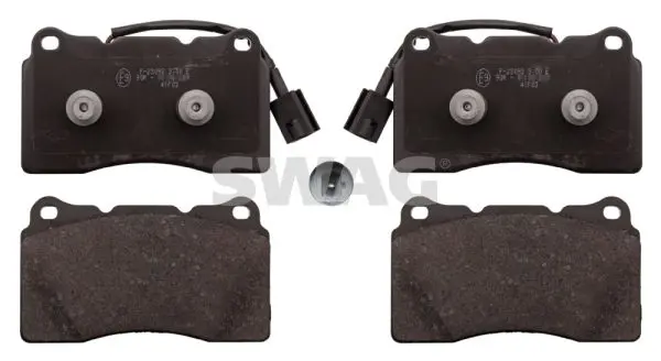 Handler.Part Brake pad set, disc brake SWAG 74116005 1